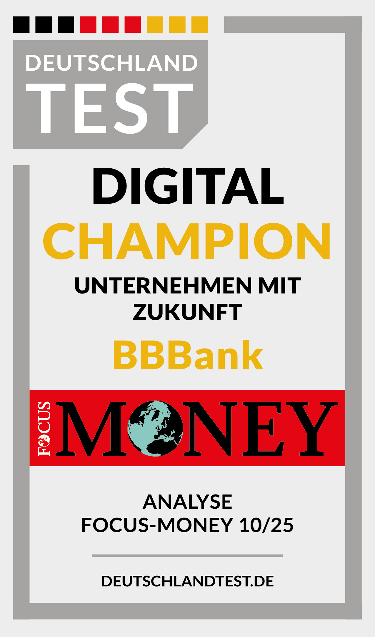 Zertifikat Unternehmen mit Zukunft 2020