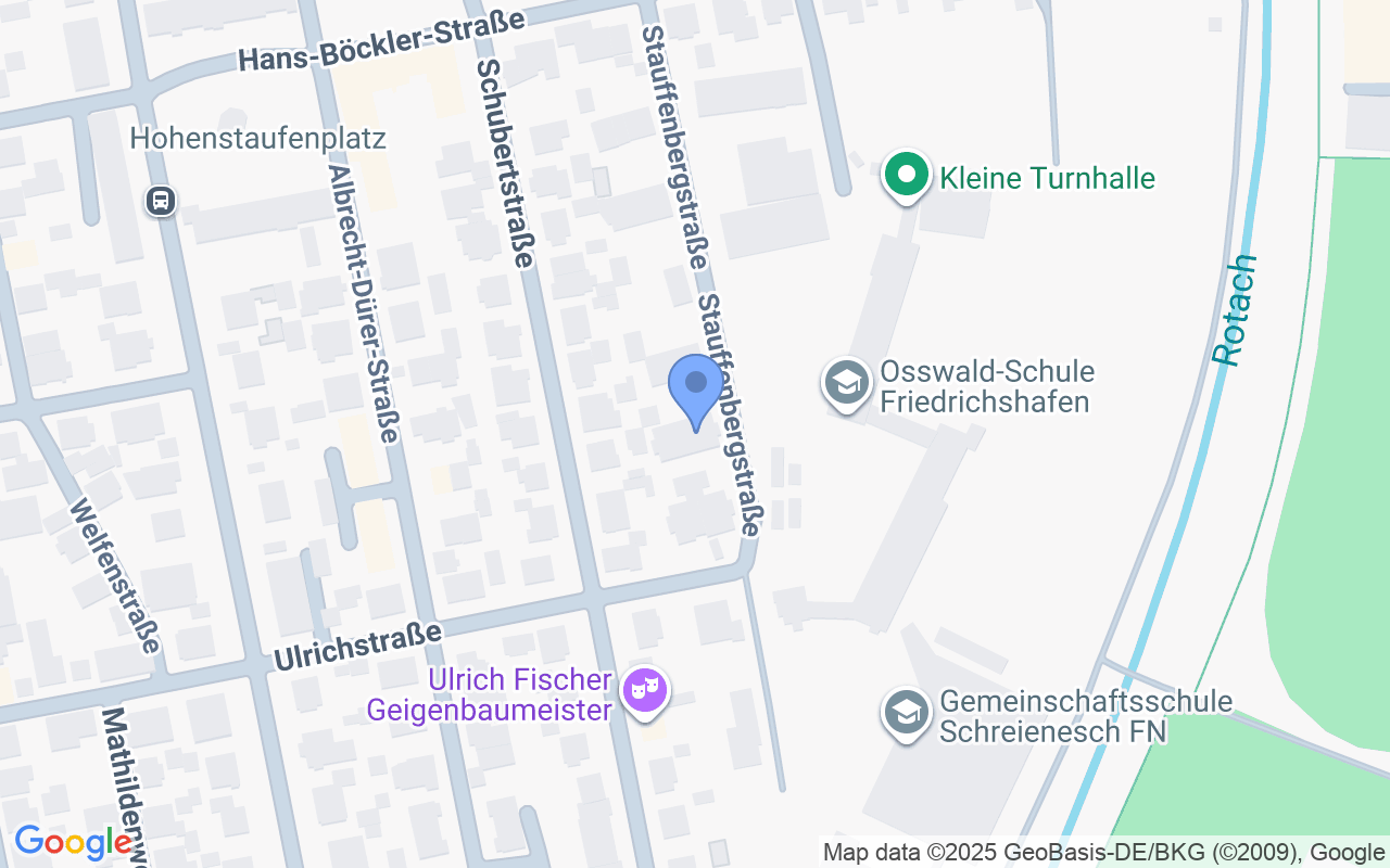 Ansprechende 4,5-Zimmer-Hochparterre-Wohnung mit Balkon in Friedrichshafen
