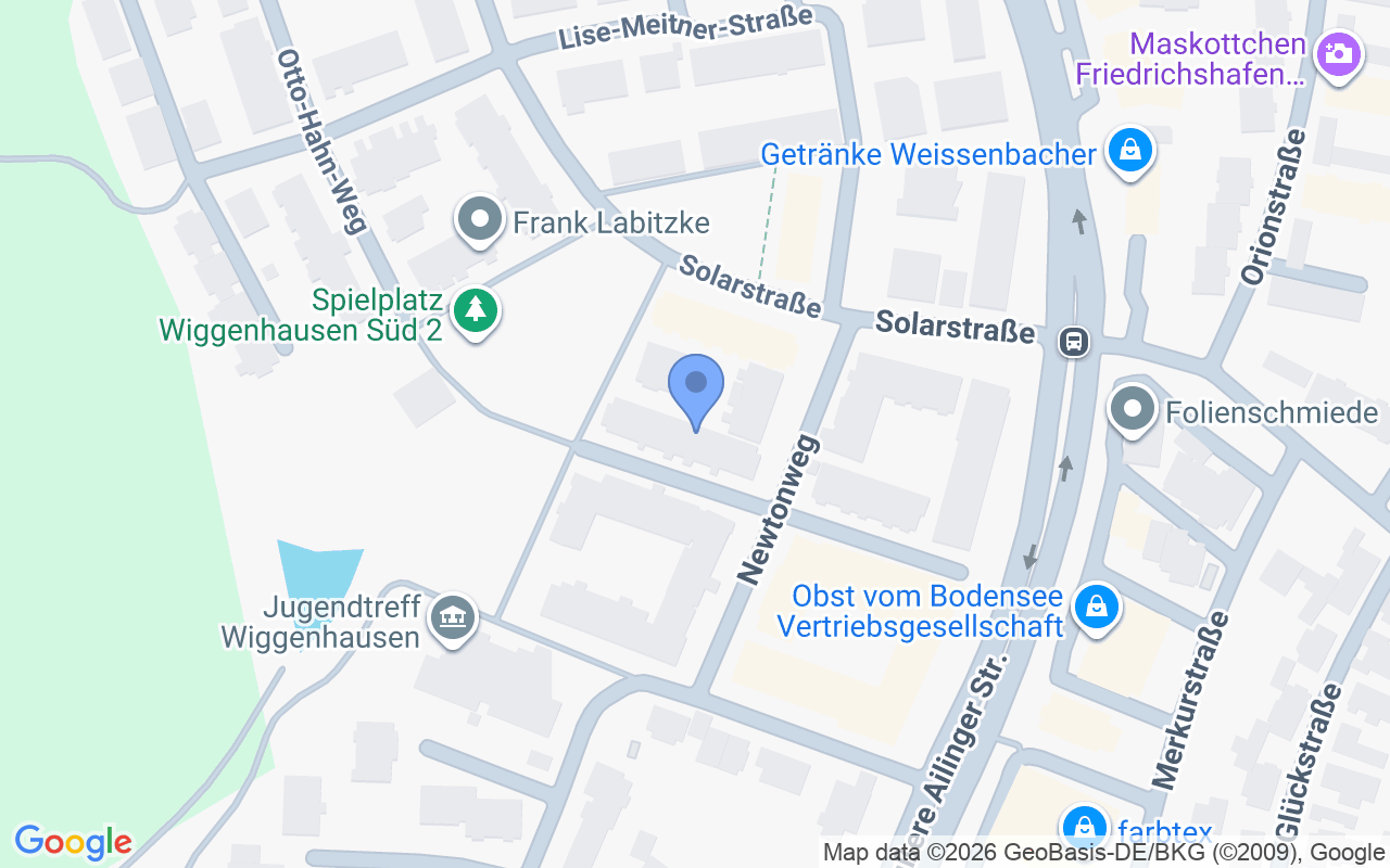 Große 2-Zimmer-Wohnung in Friedrichshafen