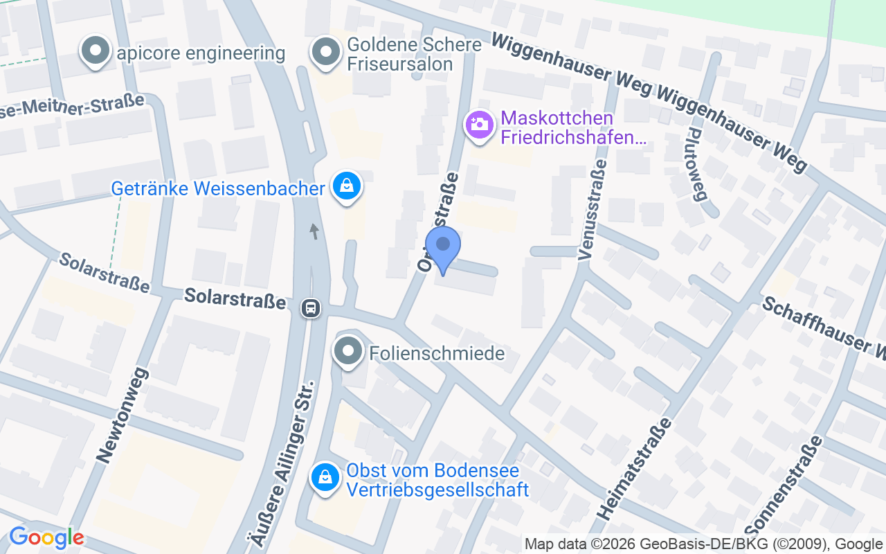 Erdgeschosswohnung mit Balkon und Garage in Friedrichshafen