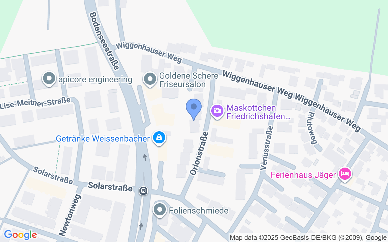 Provisionsfreie, gemütliche und gepflegte 3-Raum-Wohnung mit Balkon und EBK in Friedrichshafen. 