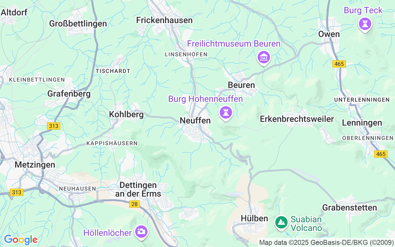 Großzügiges Reihenhaus in ruhiger sonniger Lage von Neuffen