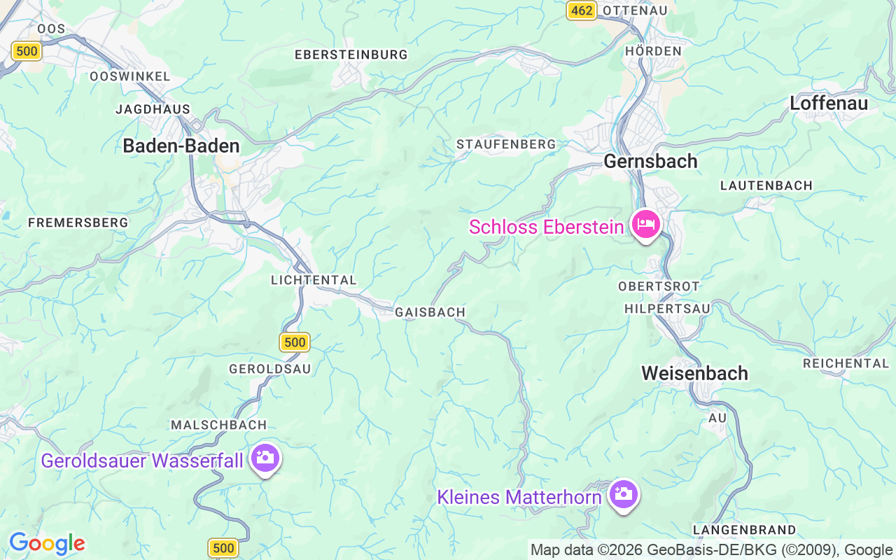 Baden-Baden, gut geschnittene Drei-Zimmer-Wohnung mit Balkon u. Carport