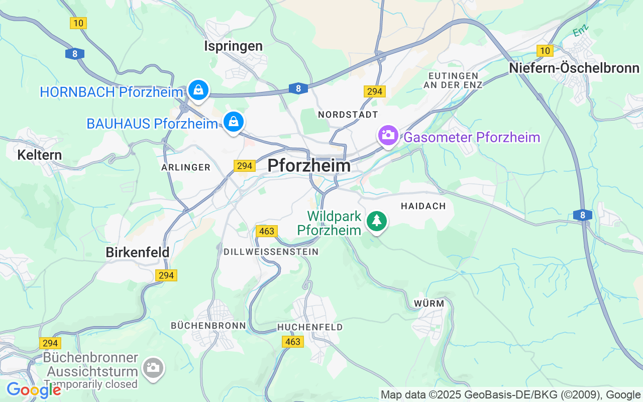 2-Zimmer-Wohnung in zentraler Lage von Pforzheim – Ideal für Singles, Paare oder Kapitalanleger