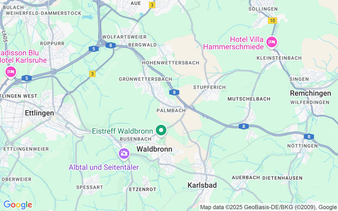 Attraktives Baugrundstück in 2. Reihe in ruhiger Lage Karlsruhe Palmbach!