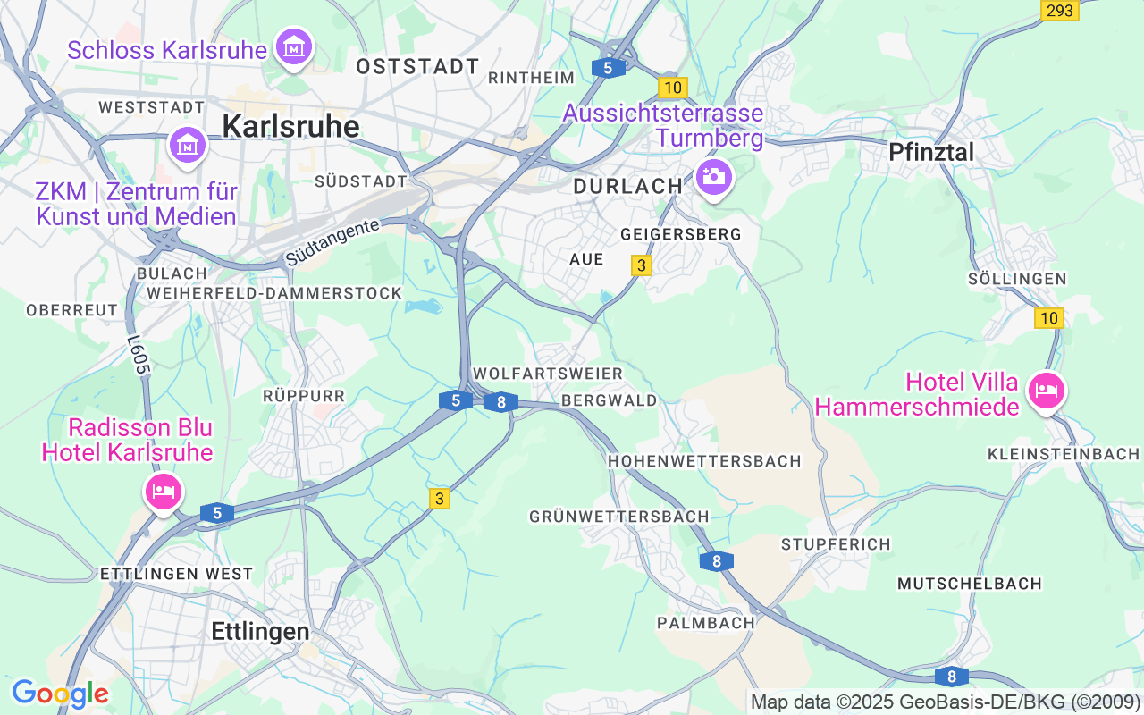 2 Wohnungen frei / KA-Wolfartsweier / Mehrfamilienhaus mit drei Wohnungen, Doppelgarage und Garten