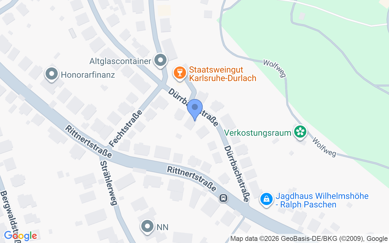 Stilvolle Villa am Fuß des Turmberg in Karlsruhe-Durlach