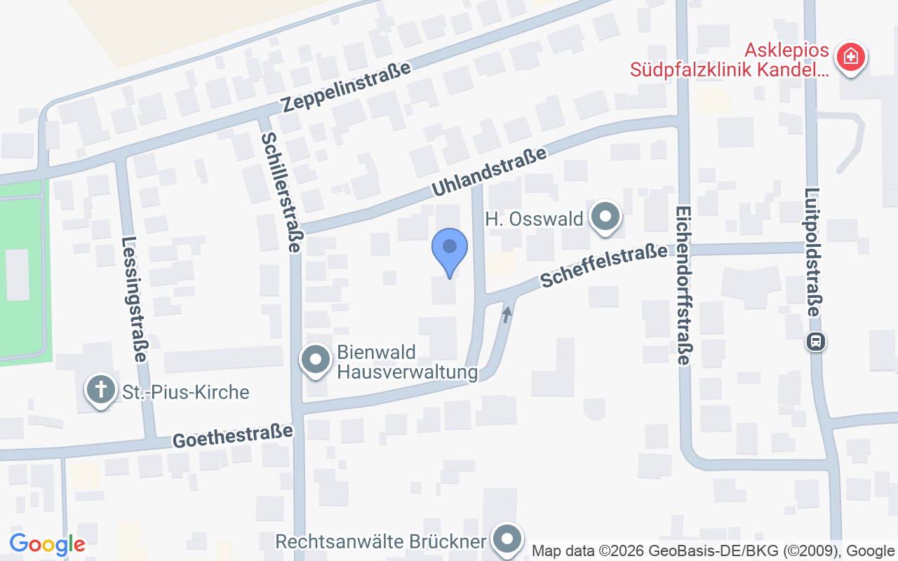 In ruhiger und zentraler Lage  Einfamilienhaus mit 7 Zimmern in Kandel