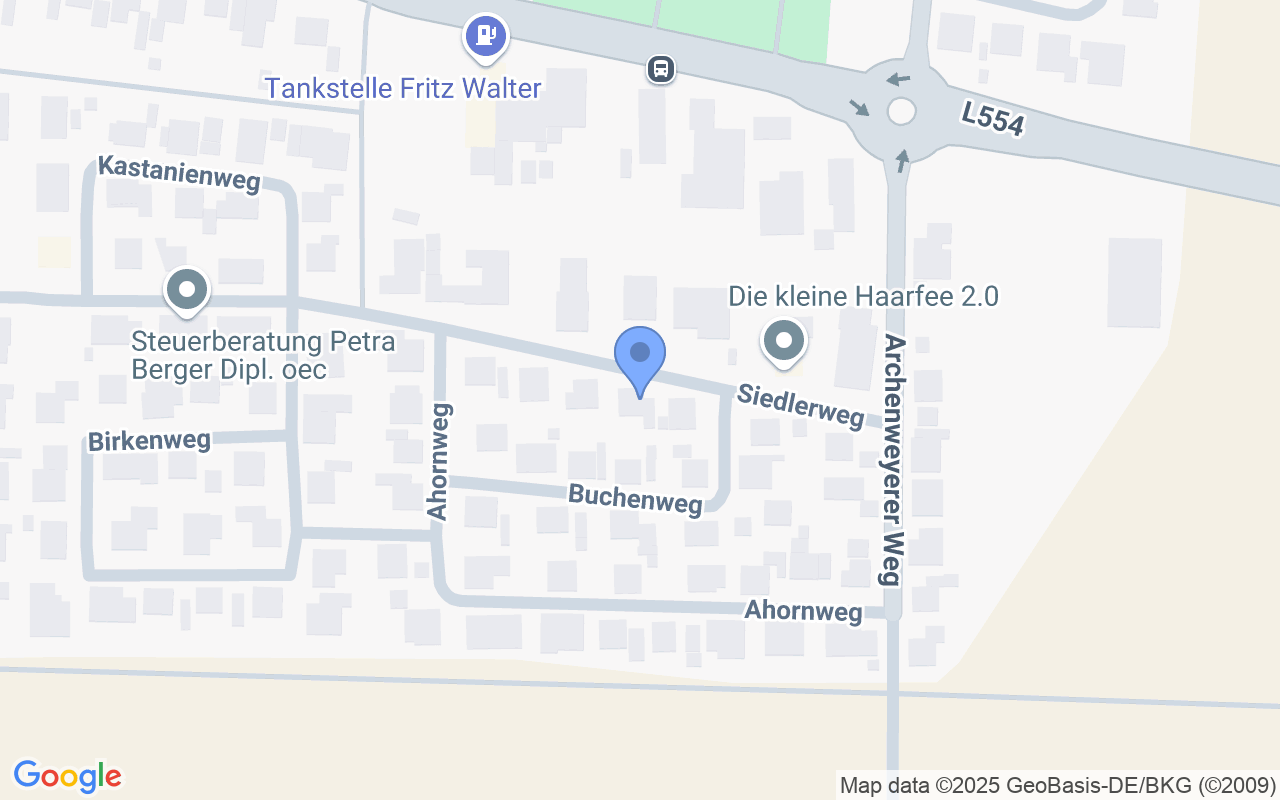 Steinweiler: Einfamilienhaus mit Garage und Garten in Südauasrichtung