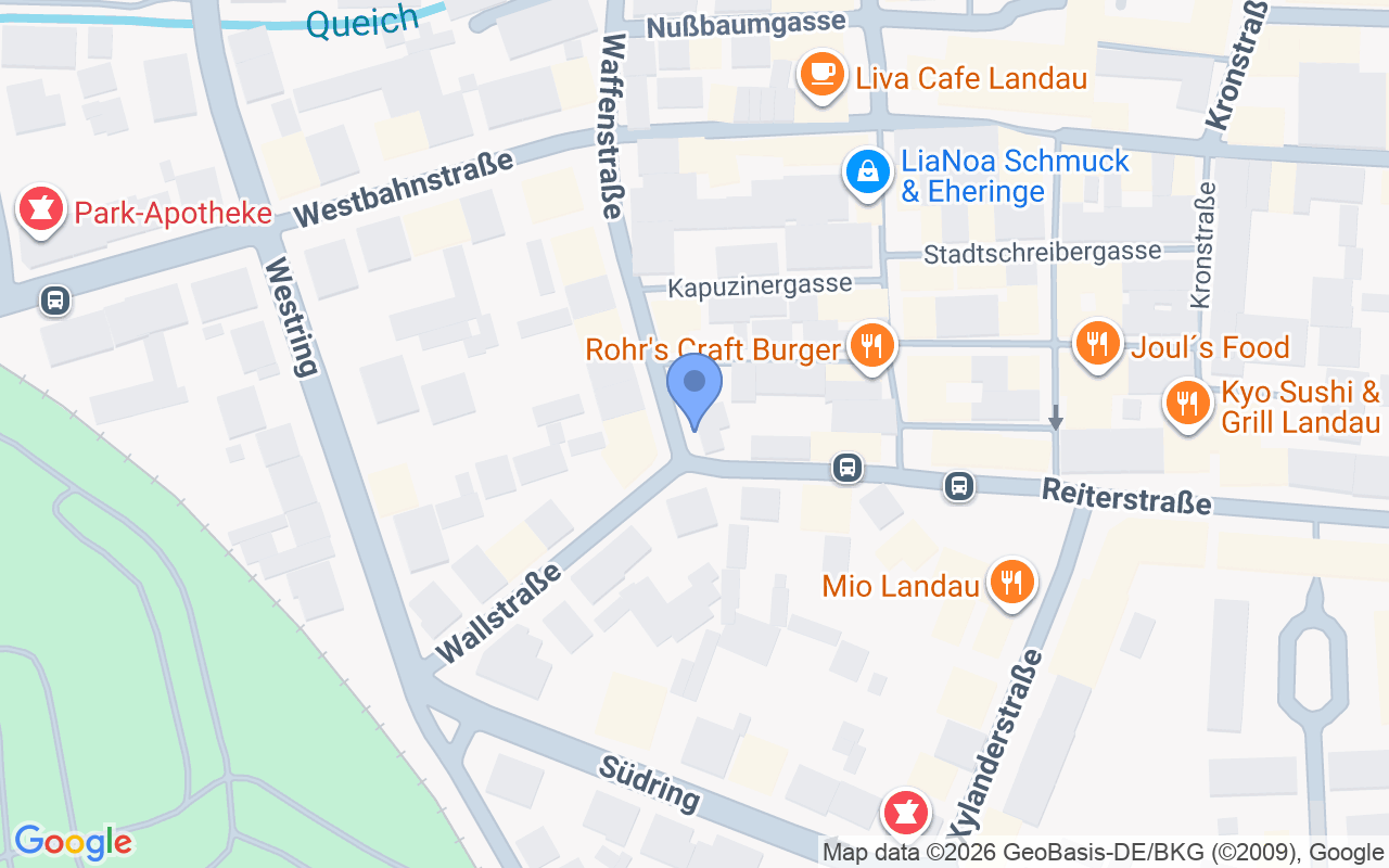 Herausragendes Sandstein-Jugendstil-Gebäude / Baudenkmal Innenstadt Landau