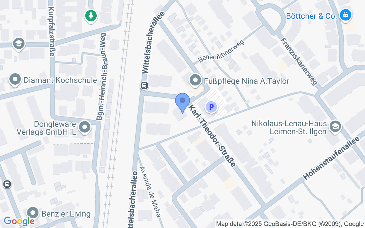 Attraktive 2-Zimmer-Wohnung in Leimen mit Balkon und Aussenstellplatz