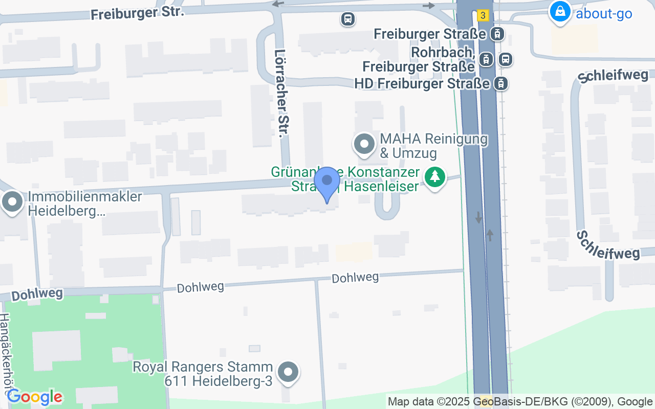 Heidelberg-Rohrbach: 2,5-Zimmer-Wohnung in verkehrsgünstiger Stadtrandlage