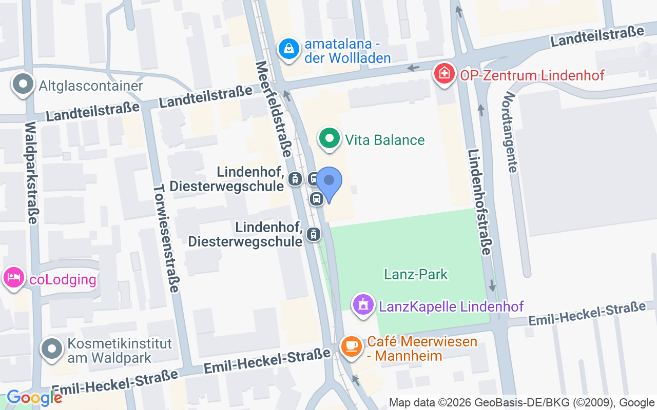 Einmalige Gelegenheit 2 Zimmer Wohnung im Lindenhof zu Verkaufen im Lanzgarten Betreutes Wohnen.