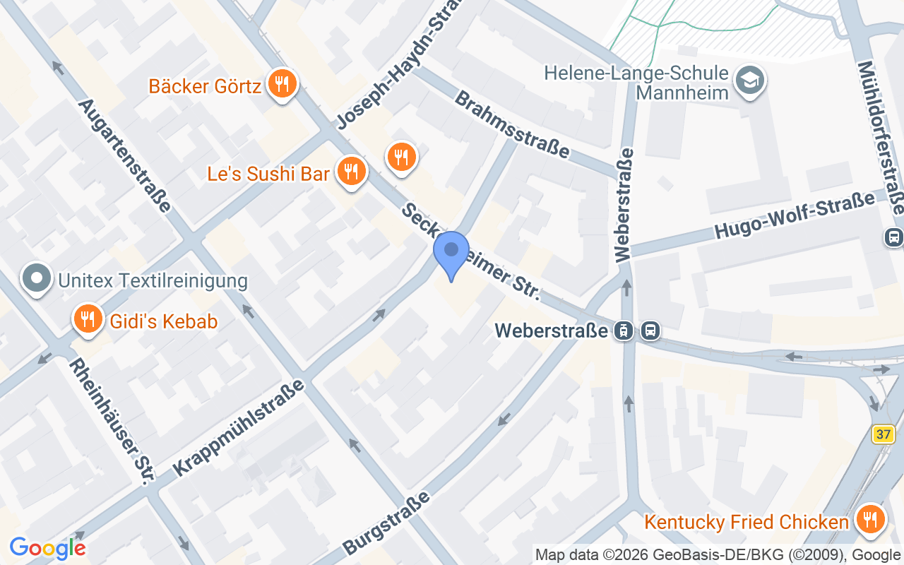 Schöne 3- Zimmer- Altbauwohnung im 1. Obergeschoss in Mannheim