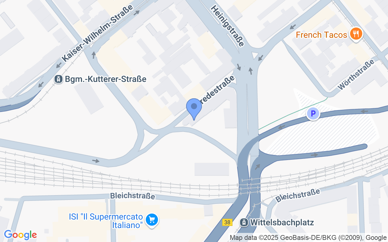 Provisionsfrei: Helle 1 Zimmer Wohnung, 23qm in gepflegtem Mehrfamilienhaus in zentraler Lage Ludwig