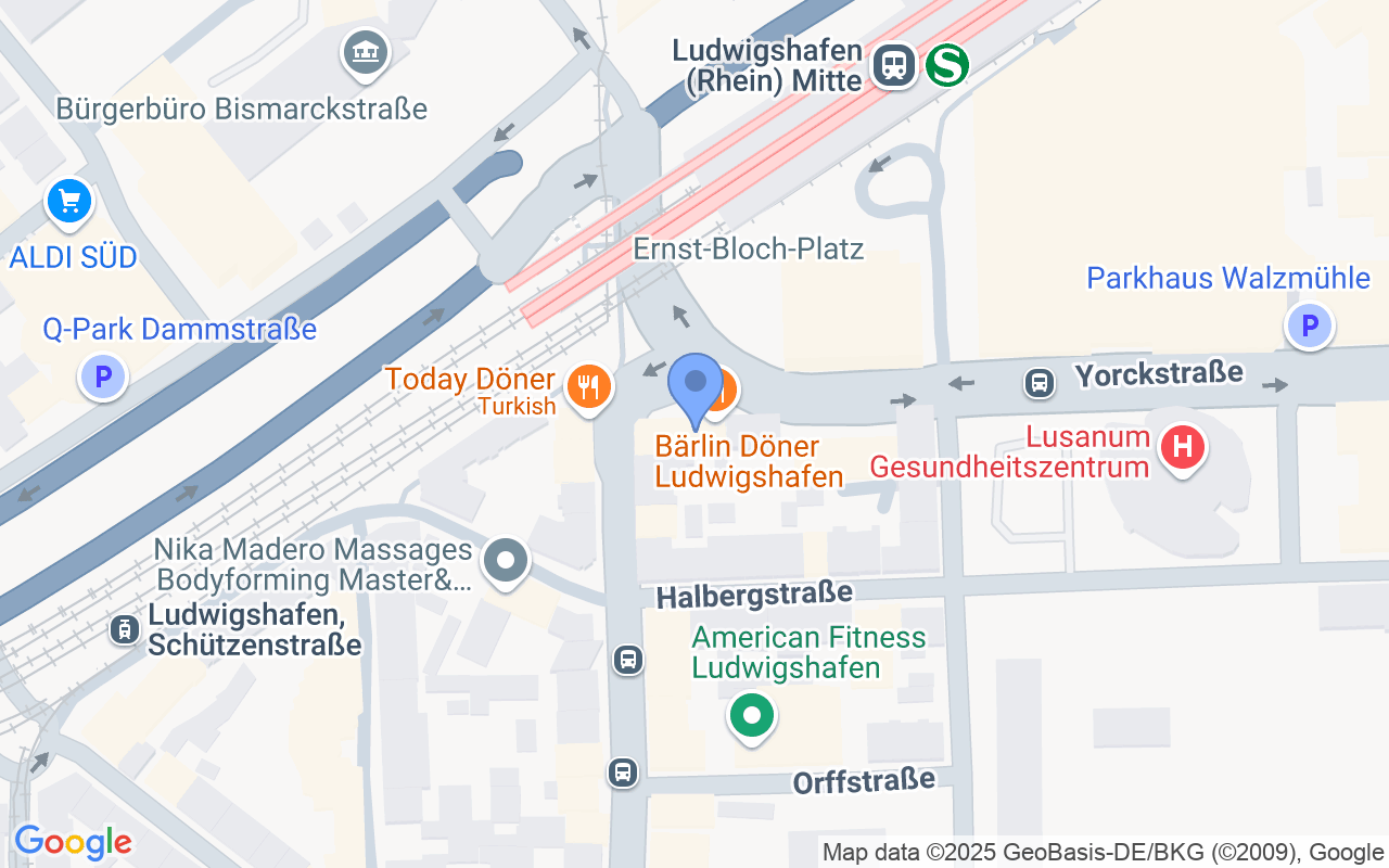 1-Zimmer-Apartment in zentraler Lage von Ludwigshafen am Rhein