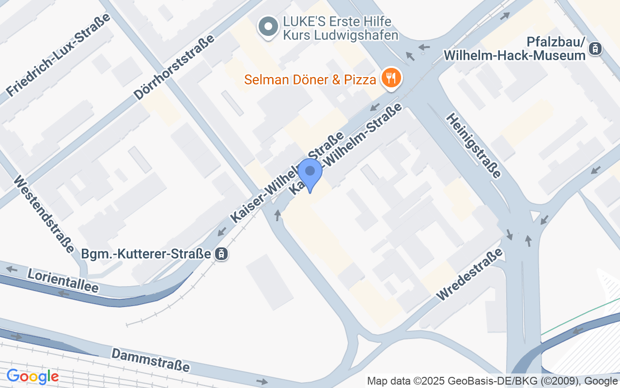 Sehr schöne 2-Zimmerwohnung mit Balkon in Ludwigshafen, Kaiser-Wilhelm-Straße