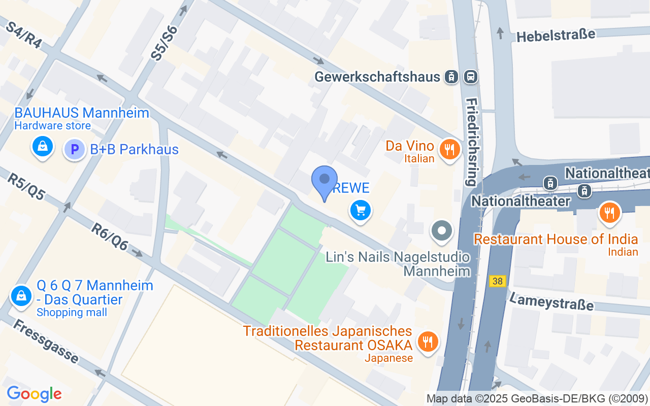 Modernisierte 1,5 Zi - Whg in den Quadraten bezugsfertig, ruhig, zentral, provisionsfrei mit TG 