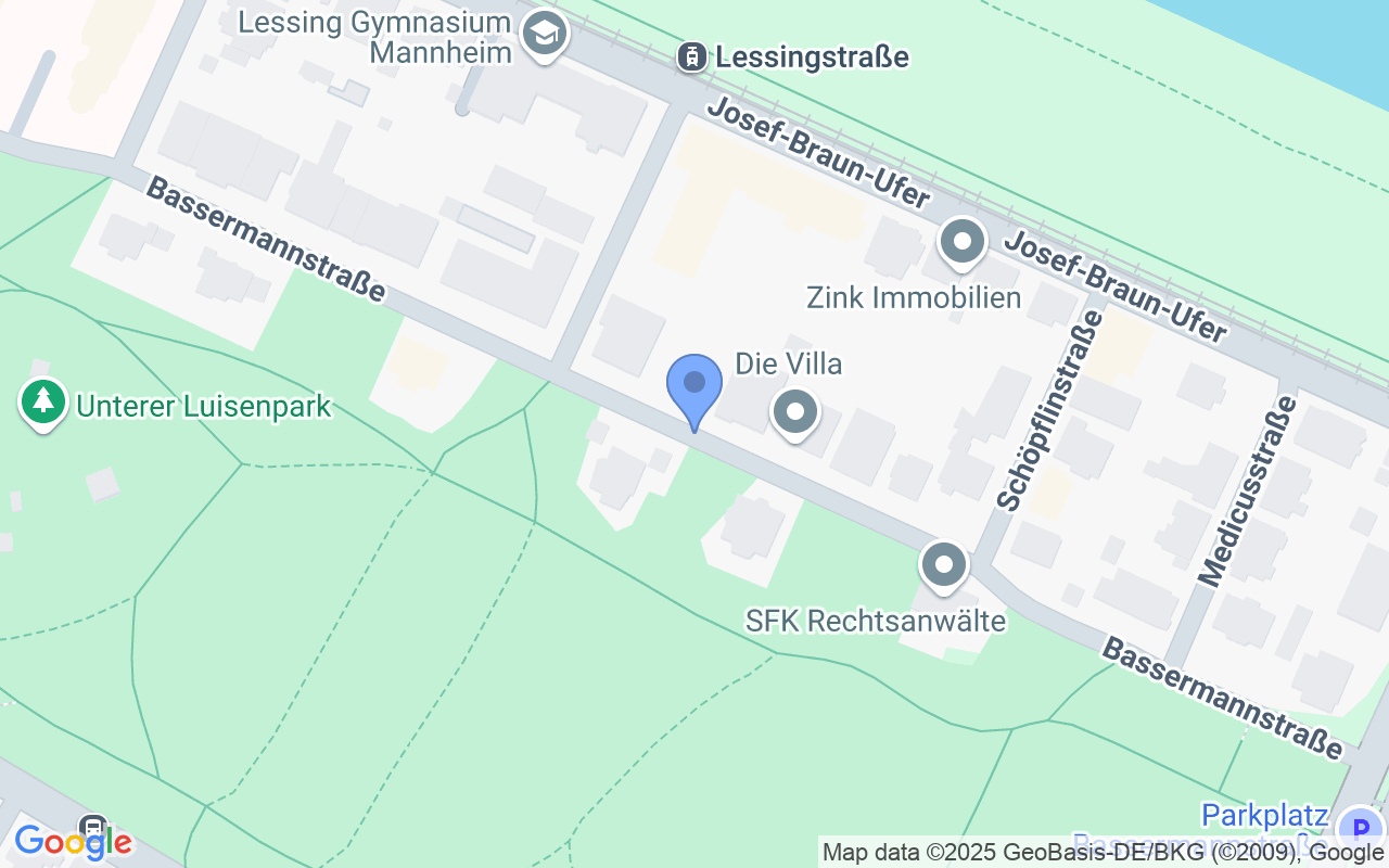 Bestlage - Barrierefreie 3-Zi.-EG-Premium-Wohnung mit Terrasse, TG-Stellplatz, Oststadt