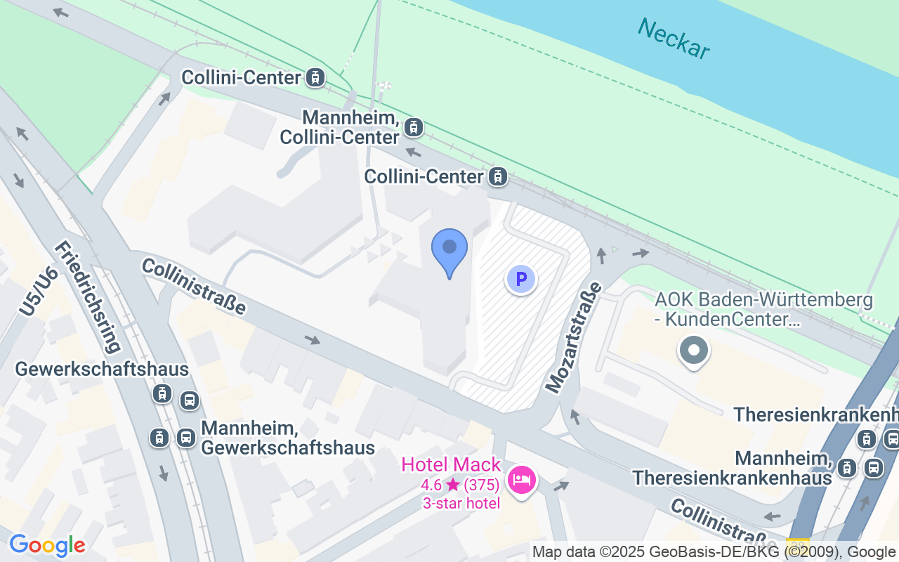 Attraktive 2 Zimmerwohnung mit Blick auf Mannheim