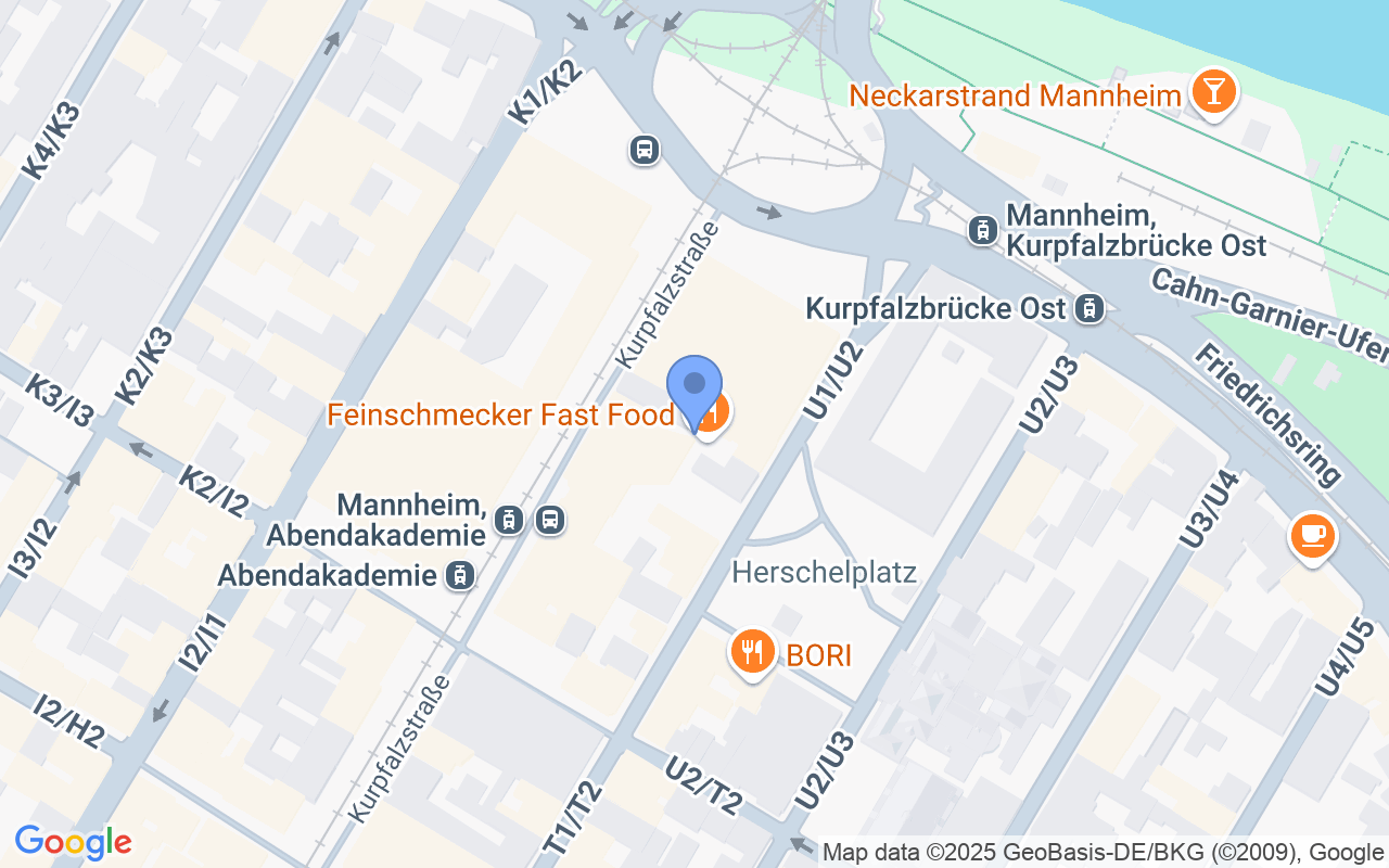 Charmante 2-Zimmer-Wohnung im Zentrum von Mannheim mit Balkon