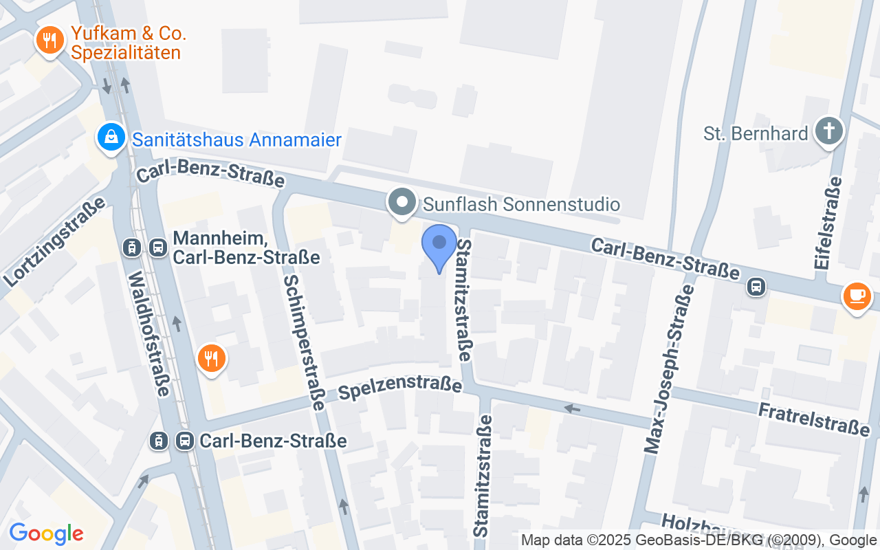 Helle und freundliche 3-Raum-Hochparterre-Wohnung provisionsfrei in Mannheim Neckarstadt-Ost