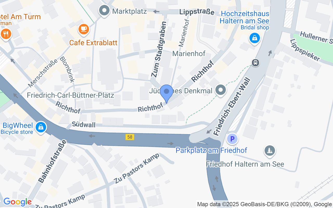 Reihenmittelhaus in zentraler Lage mit Innenhof & Garage in Haltern am See