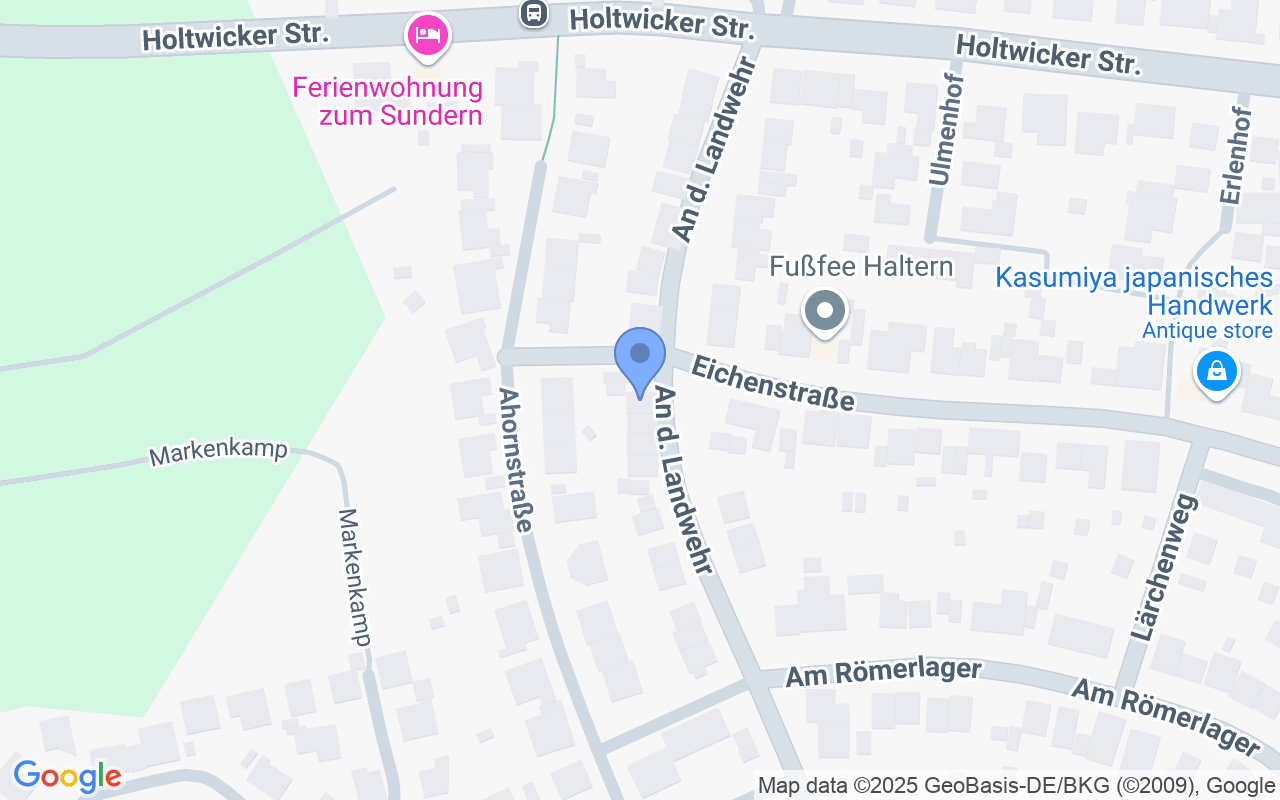 Gepflegte DHH mit zwei Garagen in ruhiger, gewachsener Wohnsiedlung von Haltern am See
