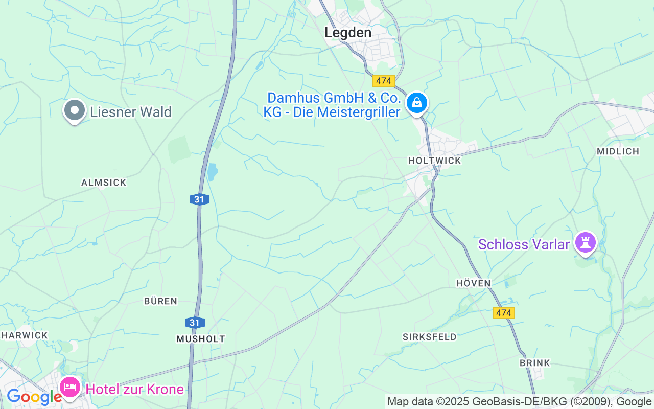 Charmantes Eigenheim mit idyllischem, parkähnlichem Gartengrundstück in zentraler Lage von Osterwick