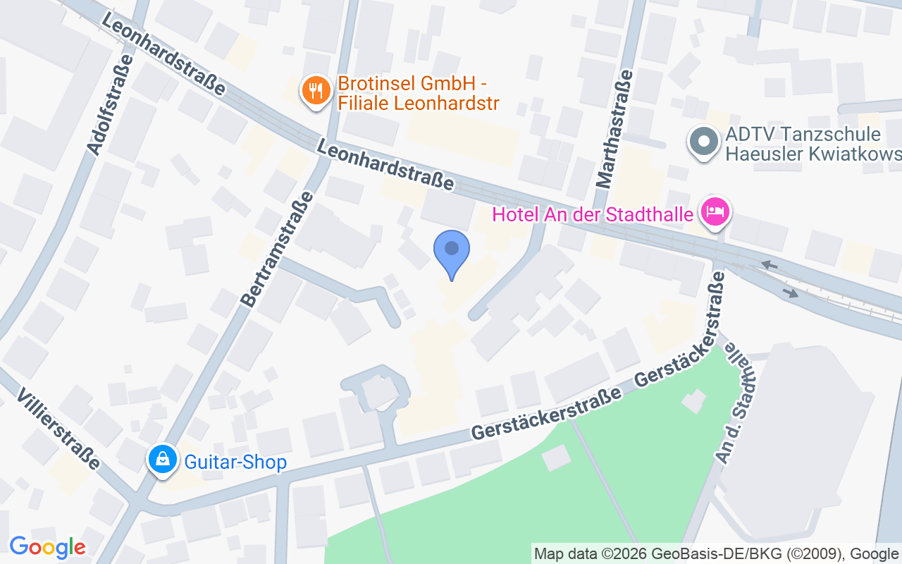 2-Zi. EG-Wohnung mit Terrasse und Tiefgarage Kleine Leonardstr.